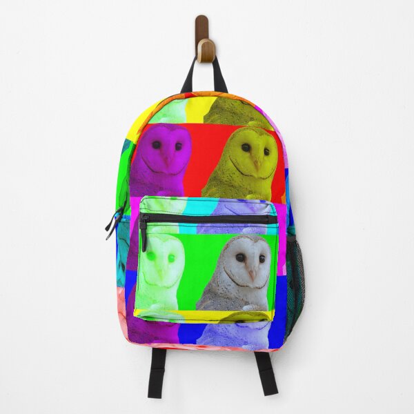 Item preview, Barn Owl faces colour abstract designed and sold by quentinjlang.