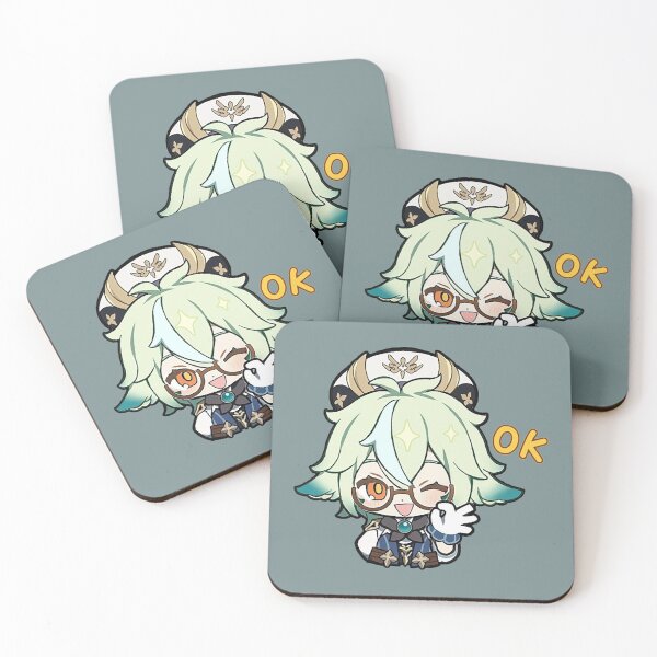 Item preview, Genshin Impact - Chibi Sucrose Kawaii WeChat Sticker designed and sold by Krimsy.