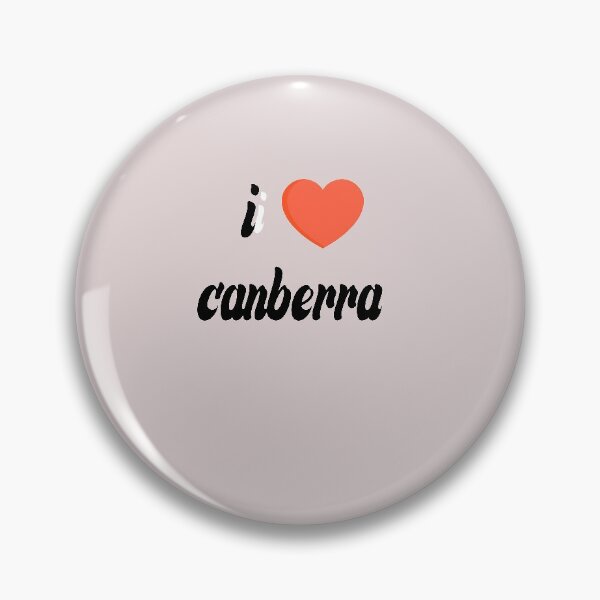 Item preview, I love Canberra Fitted T-Shirt designed and sold by sodoprod.