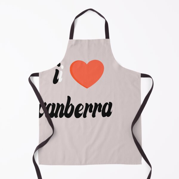 Item preview, I love Canberra Fitted T-Shirt designed and sold by sodoprod.