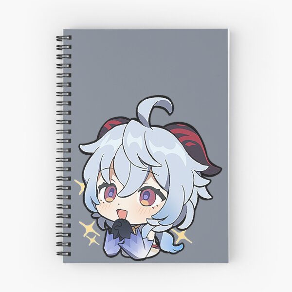 Item preview, Genshin Impact - Chibi Ganyu Kawaii WeChat Sticker designed and sold by Krimsy.