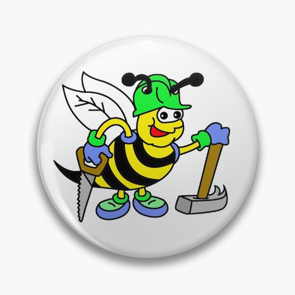 Item preview, Carpenter Connor Bee designed and sold by Square Root of Squid.