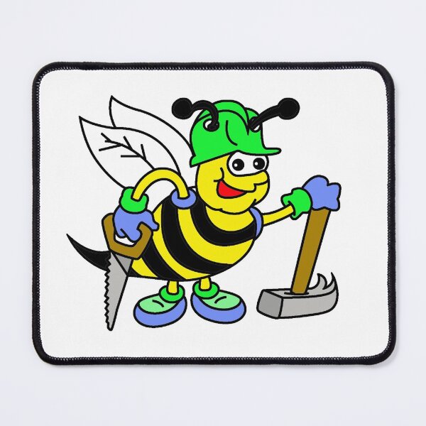 Item preview, Carpenter Connor Bee designed and sold by Square Root of Squid.