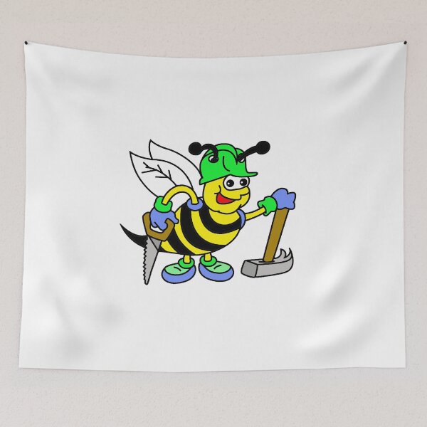 Item preview, Carpenter Connor Bee designed and sold by Square Root of Squid.