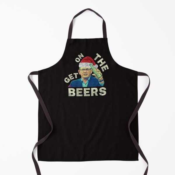 Item preview, Get On The Beers | Christmas | Vintage Retro | Dan Andrews Meme designed and sold by Aussies-R-Us.