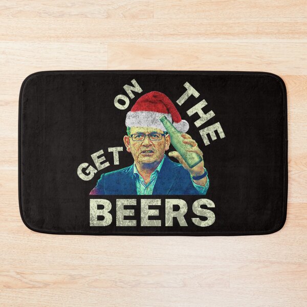 Item preview, Get On The Beers | Christmas | Vintage Retro | Dan Andrews Meme designed and sold by Aussies-R-Us.