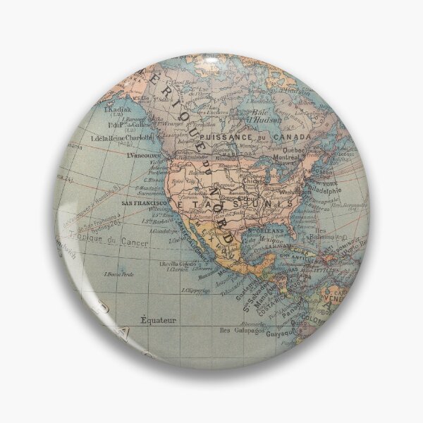 Item preview, Old Map of the World in 1880. designed and sold by ganje.