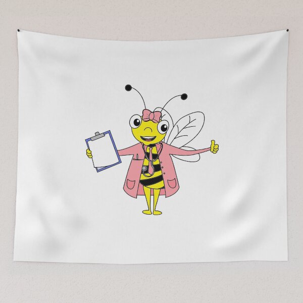 Item preview, Doctor Daisy Bee designed and sold by Square Root of Squid.