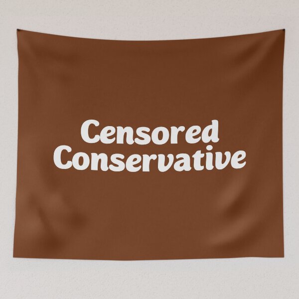 Item preview, Censored Conservative designed and sold by Twittlefish.