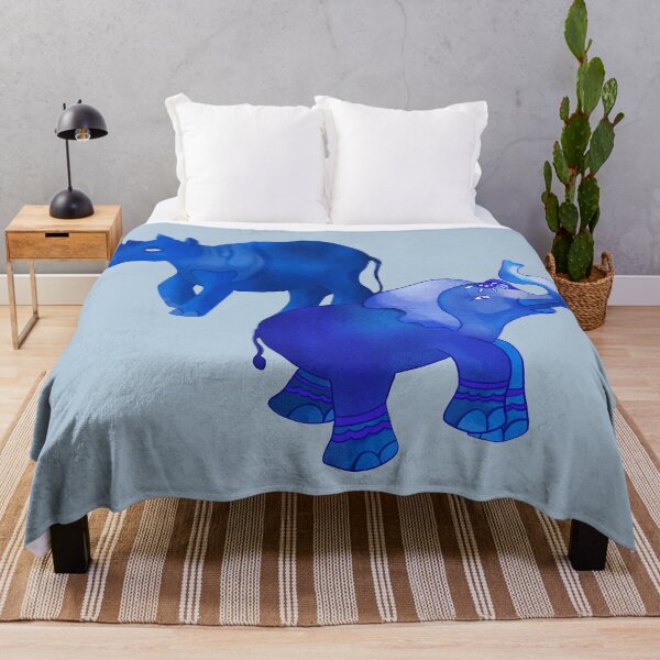 Item preview, Blue Rhino and Blue elephant designed and sold by khadijlloyd.