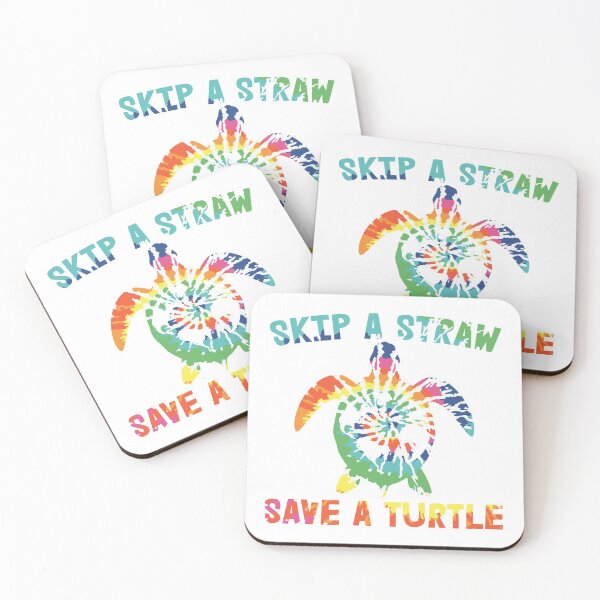 Item preview, SKIP a STRAW SAVE a TURTLE designed and sold by Jandsgraphics.