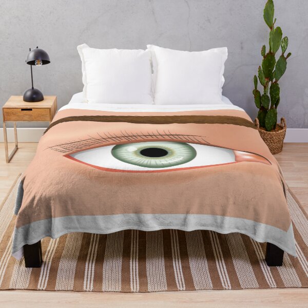 Item preview, Illustration of a close and a human eye designed and sold by LucianoCosmo.