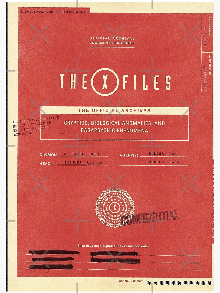 Thumbnail 3 of 3, Journal, The X-Files FBI Official Folder designed and sold by Exide.