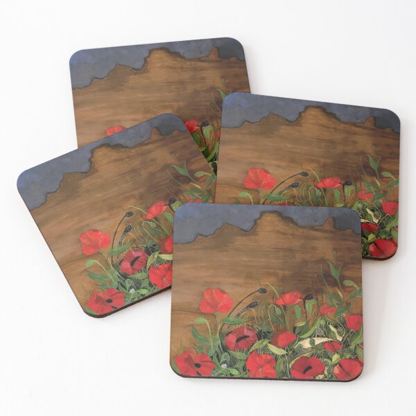 Item preview, Poppies And Coffee designed and sold by wyckedguitarist.