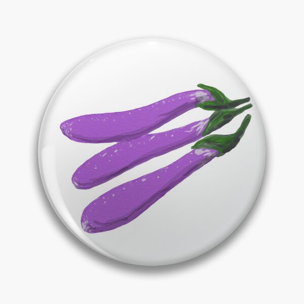 Item preview, Three Chinese Eggplants designed and sold by Betty Mackey.
