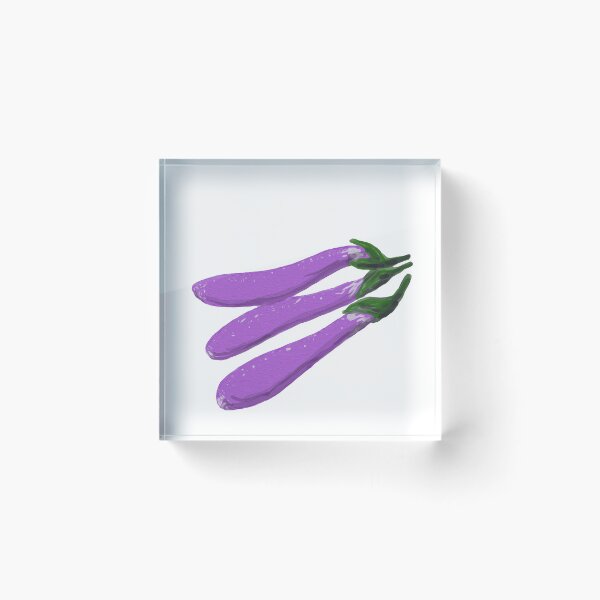 Item preview, Three Chinese Eggplants designed and sold by Betty Mackey.