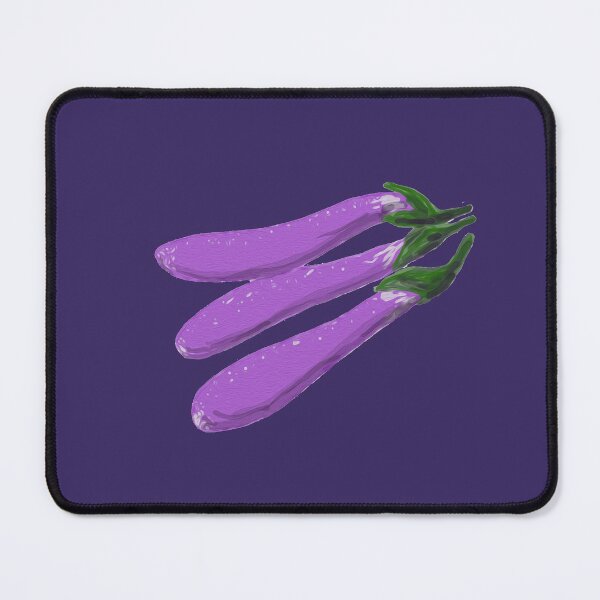 Item preview, Three Chinese Eggplants designed and sold by Betty Mackey.
