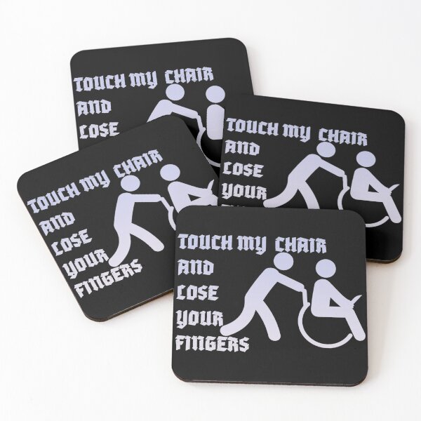 Item preview, touch my chair and lose your fingers (lavender) designed and sold by quirkytoast.