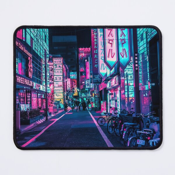 Tokyo - A Neon Wonderland Mouse Pad