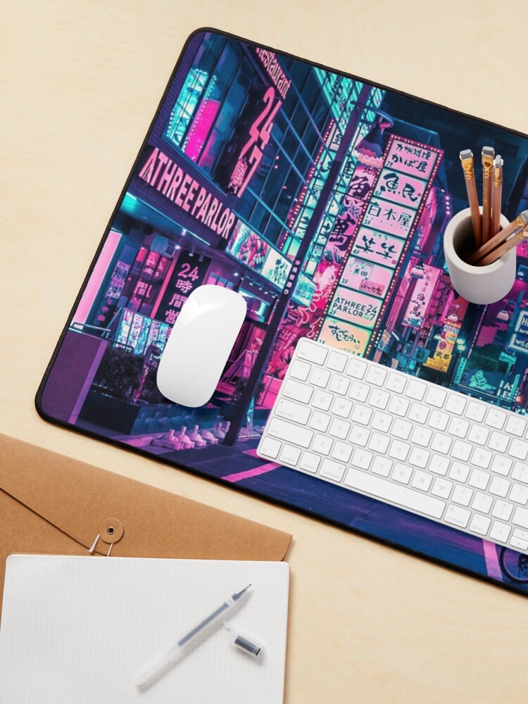 Alternate view of Tokyo - A Neon Wonderland Mouse Pad