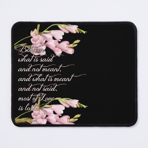 Item preview, Between  what is said  and not meant, and what is meant and not said, most of Love is lost... designed and sold by mensijazavcevic.