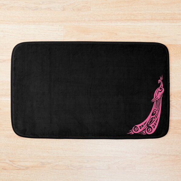 Item preview, Cute Birds Peacock Pink Color Vector Tattoos designed and sold by anjanaartz.