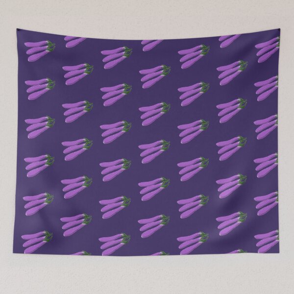 Item preview, Three Chinese Eggplants designed and sold by Betty Mackey.