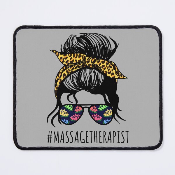 Item preview, Massage Therapist With Messy Bun designed and sold by Lemon Pepper.