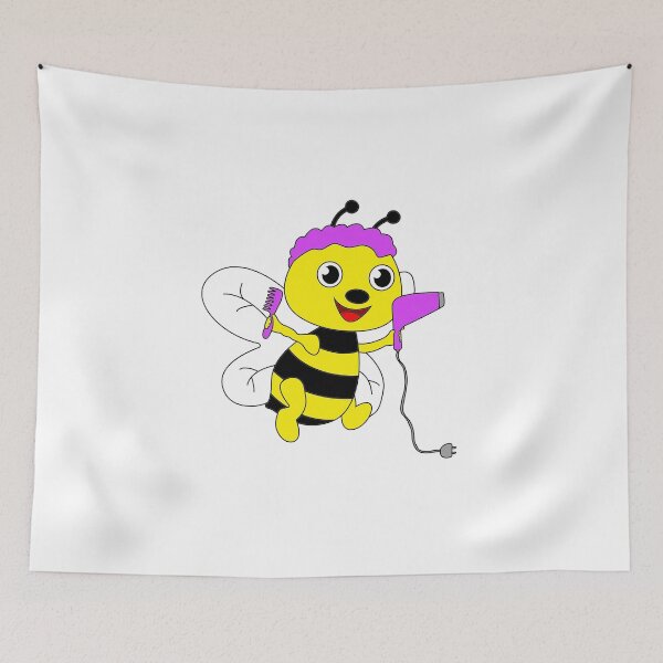 Item preview, Hairdresser Hailey Bee designed and sold by Square Root of Squid.