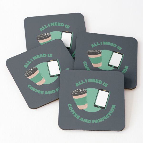 Item preview, Coffee Is All I Need + Fanfiction designed and sold by EM IONS.