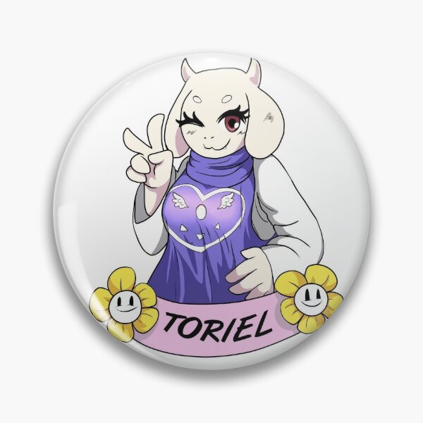 Toriel Pins And Buttons Redbubble