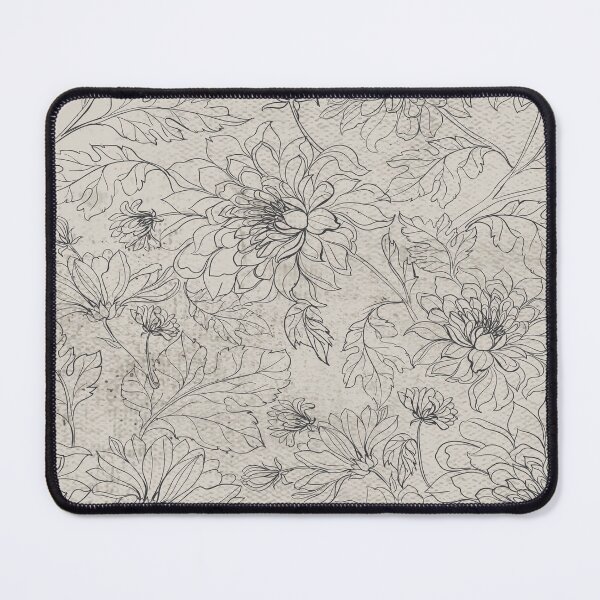 Item preview, Flowers Seamless Pattern Retro Vintage Beige Texture designed and sold by HStudioPrints.