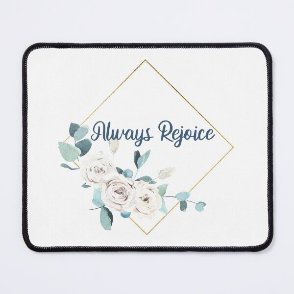 Item preview, Always Rejoice Floral  designed and sold by Power of Print.