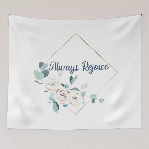 Item preview, Always Rejoice Floral  designed and sold by Power of Print.
