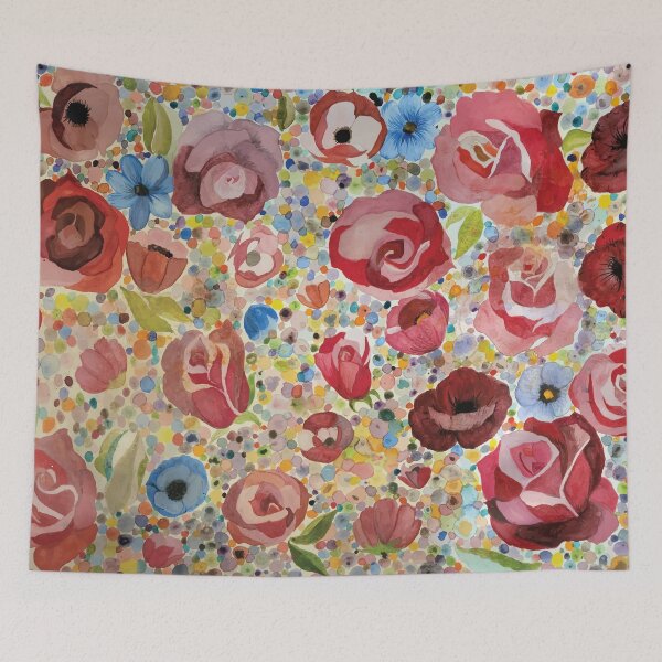 Item preview, Watercolor Flowers designed and sold by wyckedguitarist.