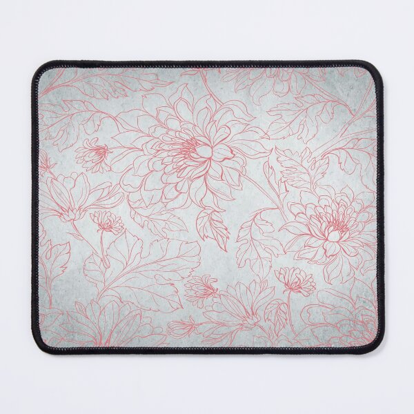 Item preview, Flowers Seamless Pattern Retro Vintage Cool Blue Texture  designed and sold by HStudioPrints.