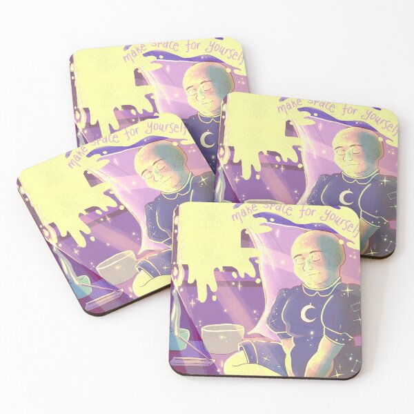 Item preview, MAKE SPACE FOR YOURSELF designed and sold by LunarQueerArt.