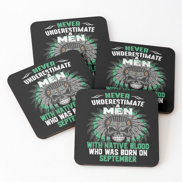 Item preview, anniversary gifts for husband : Never Underestimate a Men With Native Blood Who Was Born on September designed and sold by nativeStor.