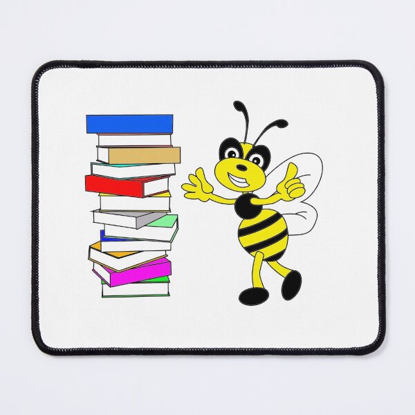 Item preview, Librarian Linda Bee designed and sold by Square Root of Squid.