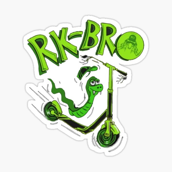 rkbro shirt , Sticker