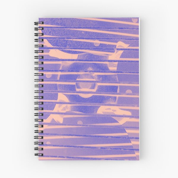 Item preview, Close up of Old Fan Peach and Light Purple Gradient designed and sold by AliCatOriginals.
