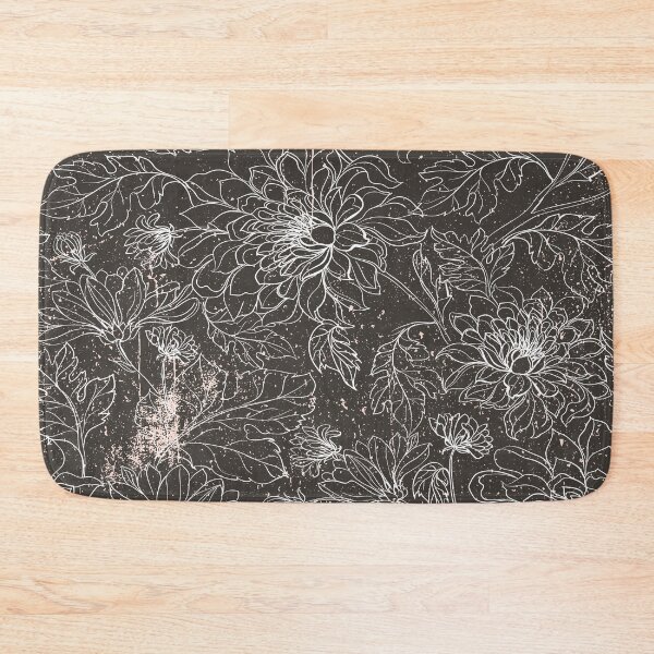 Item preview, Flowers Seamless Pattern Retro Vintage Dark Grunge Texture  designed and sold by HStudioPrints.