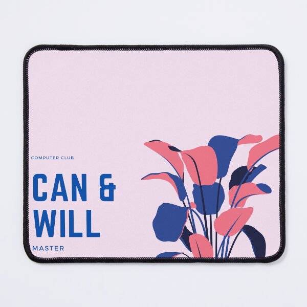Item preview, 'CAN & WILL' design Large wall art designed and sold by DecorDuck.