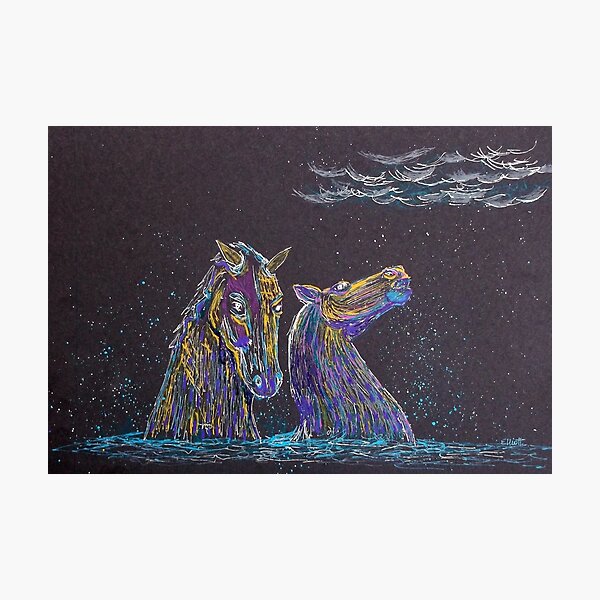 The Kelpies Photographic Print