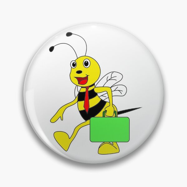 Item preview, Office Worker Oscar Bee designed and sold by Square Root of Squid.