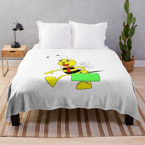 Item preview, Office Worker Oscar Bee designed and sold by Square Root of Squid.
