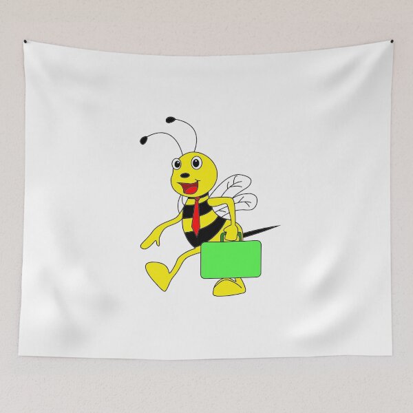 Item preview, Office Worker Oscar Bee designed and sold by Square Root of Squid.