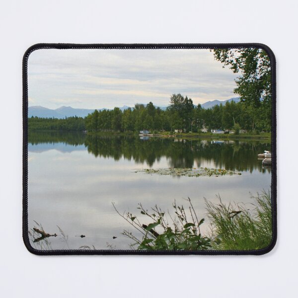 Item preview, Peaceful lake near Anchorage, Alaska designed and sold by FranWest.