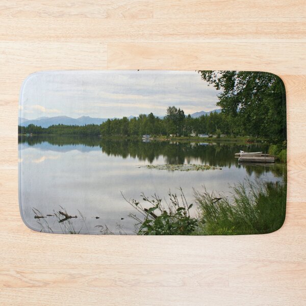 Item preview, Peaceful lake near Anchorage, Alaska designed and sold by FranWest.