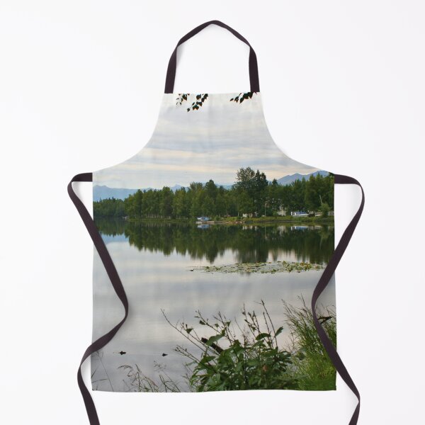 Item preview, Peaceful lake near Anchorage, Alaska designed and sold by FranWest.
